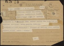[Telegram] : do Tadeusza Szeligowskiego : [17]