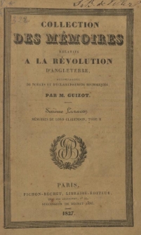 M&eacute;moires de lord Clarendon [...]. T. 2