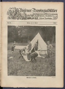 Posener Provinzial-Bl&auml;tter 1909.04.04 Nr14