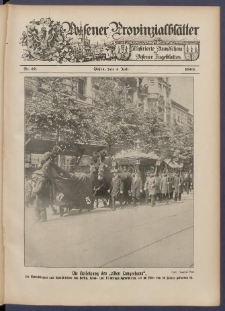 Posener Provinzial-Bl&auml;tter 1909.07.04 Nr27