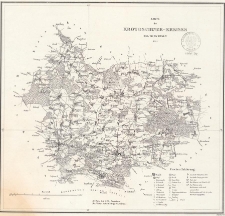 Karte des Krotoschilner- Kreises