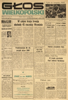 Głos Wielkopolski. 1984.09.11 R.40 nr215 Wyd.AB