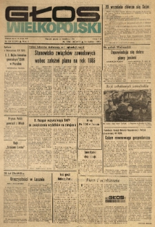 Głos Wielkopolski. 1984.09.14 R.40 nr218 Wyd.AB