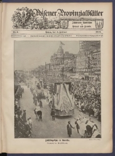 Posener Provinzial-Bl&auml;tter 1910.02.06 Nr6