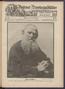 Posener Provinzial-Bl&auml;tter 1910.11.27 Nr48