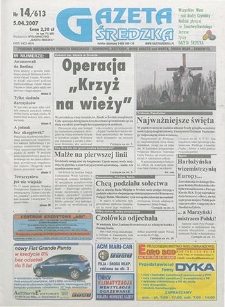 Gazeta Średzka 2007.04.05 Nr14/613