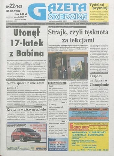 Gazeta Średzka 2007.05.31 Nr22/621