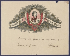 Telegram patriotyczny : Szczęść Boże Młodej Parze