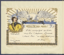 Telegram patriotyczny : Niechaj żyje Para Młoda! [DZS 2088 III/66]