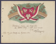Telegram patriotyczny : Telegram życzeniowy [DZS 2473 III/80]