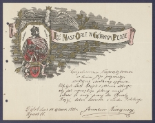 Telegram patriotyczny : Leć nasz orle w g&oacute;rnym pędzie [DZS 2473 III/81]