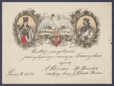 Telegram patriotyczny W jedności siła!