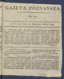 Gazeta Poznańska R. 1808, nr 32