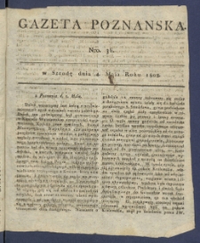 Gazeta Poznańska R. 1808, nr 36