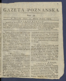 Gazeta Poznańska R. 1808, nr 38