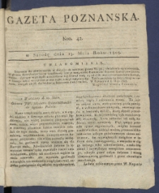 Gazeta Poznańska R. 1808, nr 42