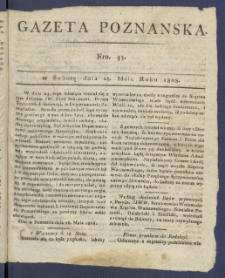 Gazeta Poznańska R. 1808, nr 43