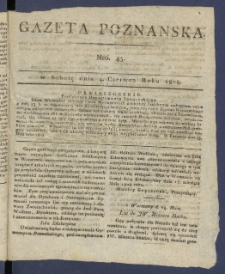 Gazeta Poznańska R. 1808, nr 45