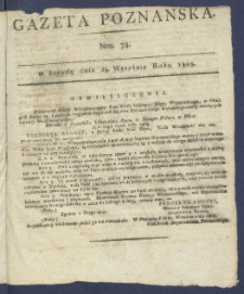 Gazeta Poznańska R. 1808, nr 78