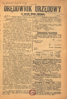 Orędownik Urzędowy na Powiat Ostr&oacute;w-Odolan&oacute;w 1925.01.14 R.74 Nr.1