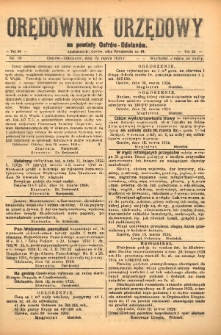 Orędownik Urzędowy na Powiat Ostr&oacute;w-Odolan&oacute;w 1924.03.22 R.73 Nr.19