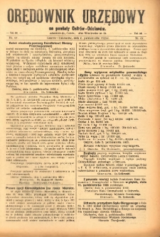 Orędownik Urzędowy na Powiat Ostr&oacute;w-Odolan&oacute;w 1923.10.06 R.72 Nr.67