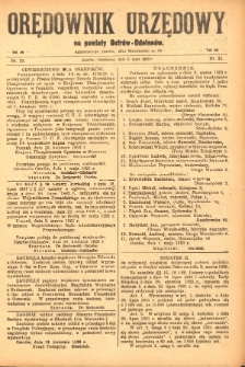 Orędownik Urzędowy na Powiat Ostr&oacute;w-Odolan&oacute;w 1924.05.17 R.73 Nr.32
