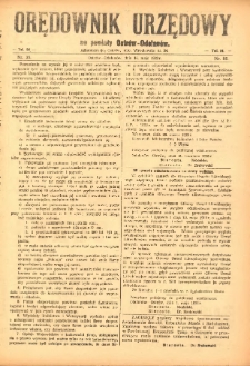 Orędownik Urzędowy na Powiat Ostr&oacute;w-Odolan&oacute;w 1924.05.28 R.73 Nr.35