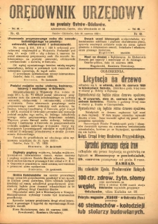 Orędownik Urzędowy na Powiat Ostr&oacute;w-Odolan&oacute;w 1924.06.25 R.73 Nr.43