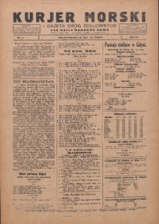 Kurjer Morski Codzienny i Gazeta Dr&oacute;g Żeglownych = Daily Harbour News 1930.02.01 R.4 Nr24