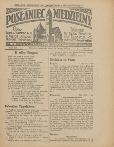 Posłaniec Niedzielny: organ Parafii św. Stanisława BM w Mieście Ostrowie Archidiec. Poznańskiej 1929.02.24 R.3 Nr8