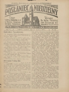 Posłaniec Niedzielny: organ Parafii św. Stanisława BM w Mieście Ostrowie Archidiec. Poznańskiej 1930.06.15 R.4 Nr24