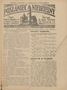 Posłaniec Niedzielny: organ Parafii św. Stanisława BM w Mieście Ostrowie Archidiec. Poznańskiej 1930.06.29 R.4 Nr26