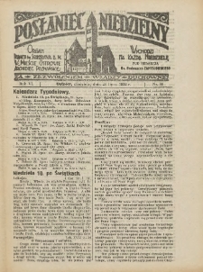 Posłaniec Niedzielny: organ Parafii św. Stanisława BM w Mieście Ostrowie Archidiec. Poznańskiej 1932.07.24 R.6 Nr30