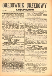 Orędownik Urzędowy na Powiat Ostr&oacute;w-Odolan&oacute;w 1925.03.03 R.74 Nr.9