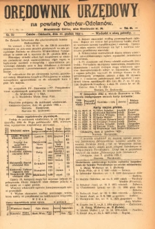 Orędownik Urzędowy na Powiat Ostr&oacute;w-Odolan&oacute;w 1925.12.18 R.74 Nr.58