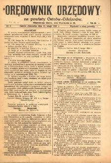 Orędownik Urzędowy na Powiat Ostr&oacute;w-Odolan&oacute;w 1926.02.12 R.75 Nr.6