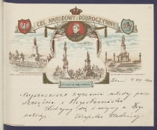 Telegram patriotyczny : Cel narodowy i dobroczynny [DZS 92 III/91]