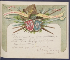 Telegram patriotyczny : Pr&oacute;cz duszy i Boga, wszystko minie na ziemi, szczęście i niedole : Adam Mickiewicz [DZS 92 III/133]