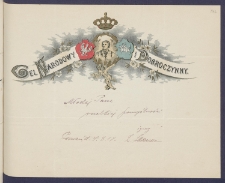 Telegram patriotyczny : Cel narodowy i dobroczynny [DZS 92 III/142]