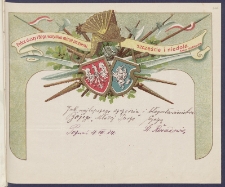 Telegram patriotyczny : Pr&oacute;cz duszy i Boga, wszystko minie na ziemi, szczęście i niedole : Adam Mickiewicz [DZS 92 III/200]