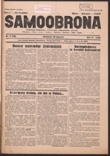 Samoobrona : tygodnik społeczno-polityczny wszystkich stan&oacute;w 1934.01.28, R.2, Nr.5 (46)