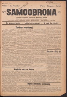 Samoobrona : tygodnik społeczno-polityczny wszystkich stan&oacute;w 1934.07.22, R.2, Nr.34 (75)