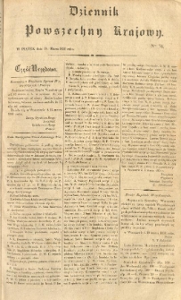 Dziennik Powszechny Krajowy. 1831.03.18 Nr76