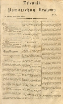 Dziennik Powszechny Krajowy. 1831.03.29 Nr87