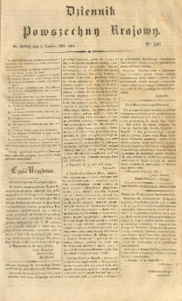 Dziennik Powszechny Krajowy. 1831.06.01 Nr149