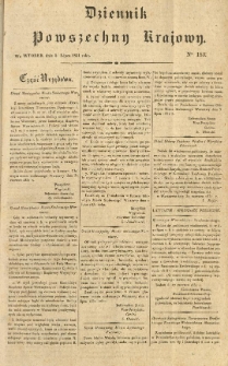 Dziennik Powszechny Krajowy. 1831.07.05 Nr183
