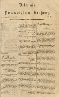 Dziennik Powszechny Krajowy. 1831.09.02 Nr241