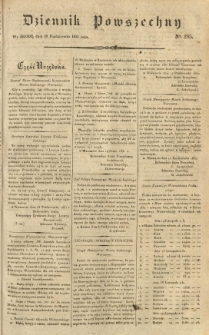 Dziennik Powszechny Krajowy. 1831.10.19 Nr285