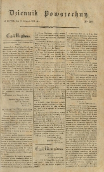 Dziennik Powszechny Krajowy. 1831.11.11 Nr307